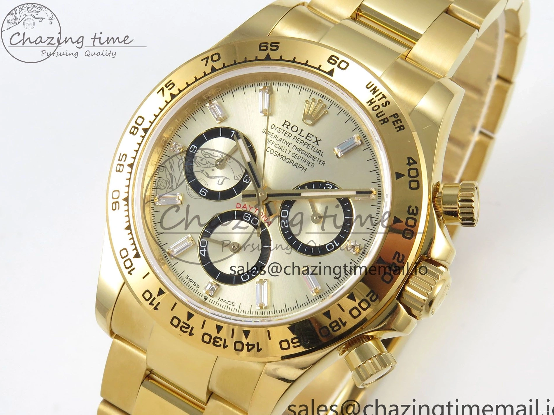 YG Black V6 YG Bracelet Crystal Markers 126508 Weight) 1:1 Best Edition YG SH4131 Dial QF On (Gain Daytona 0106